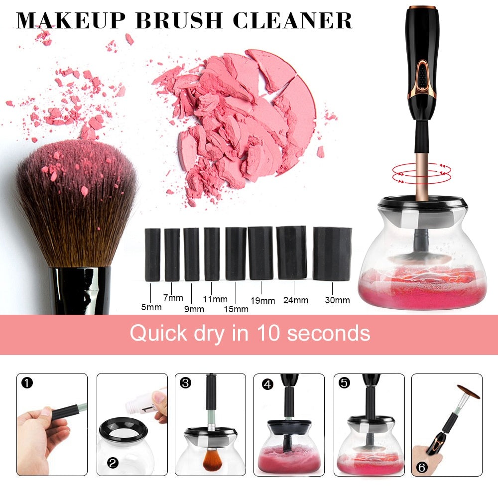 Makeup Brush Cleaner and Dryer-Automatic