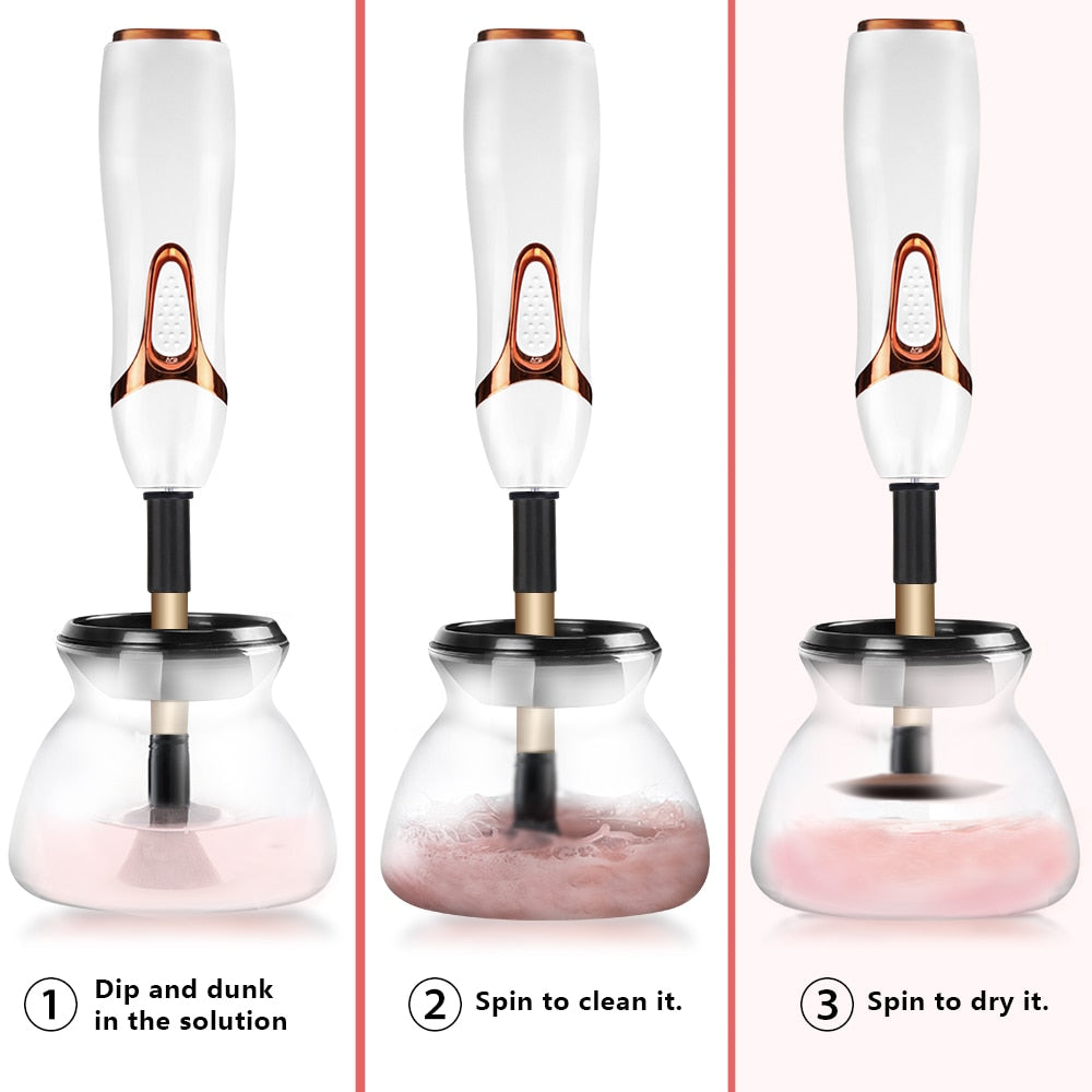 Makeup Brush Cleaner and Dryer-Automatic