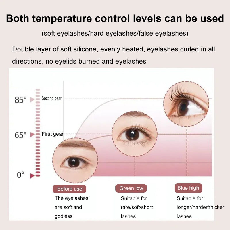Thermal Eyelashes Curls-Long Lasting