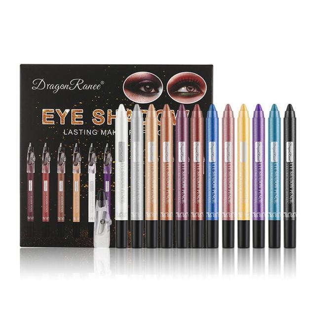 Eyeshadow Pencil Set - 12 Colors