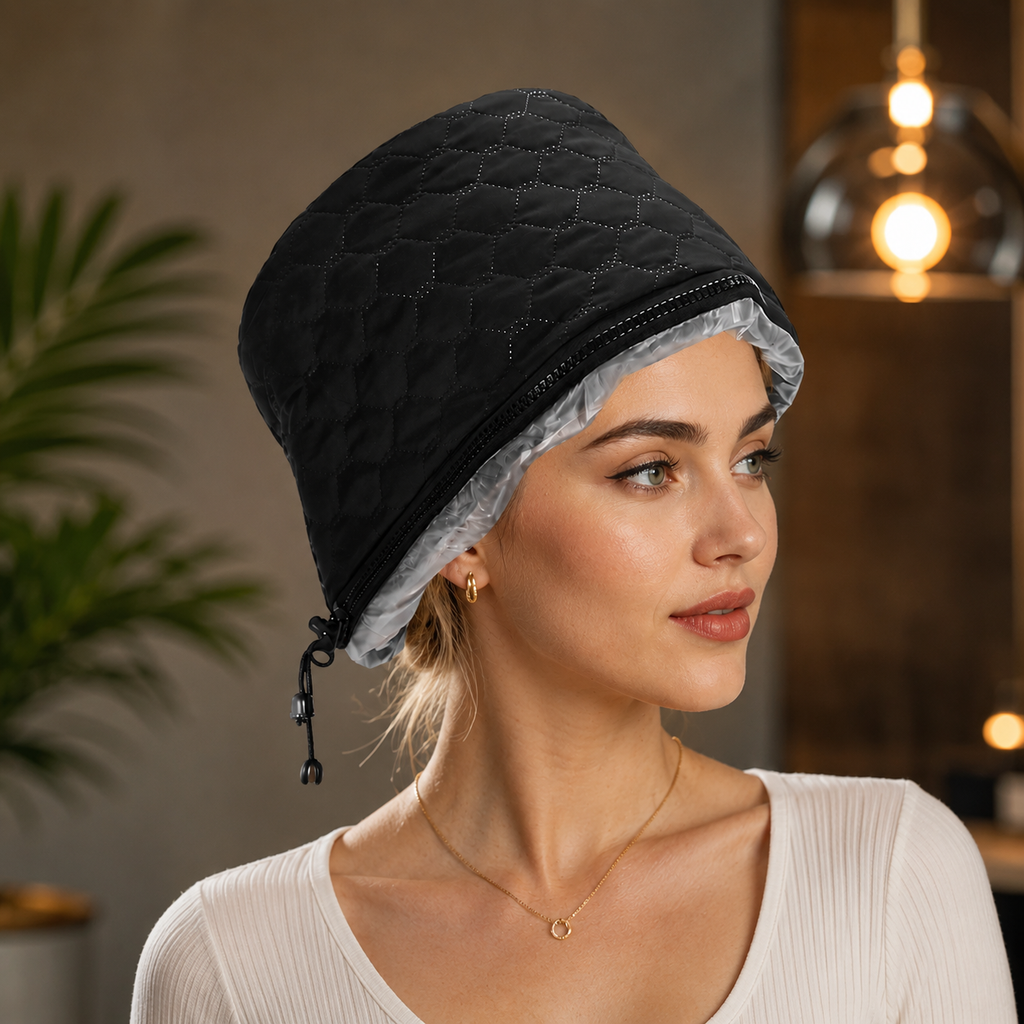 Electric Heated Hair Treatment Cap Deep Conditioning Steam Hair Mask