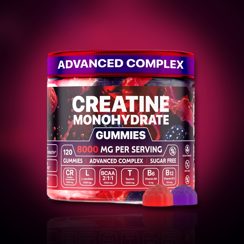 Creatine Gummies And Vitamins