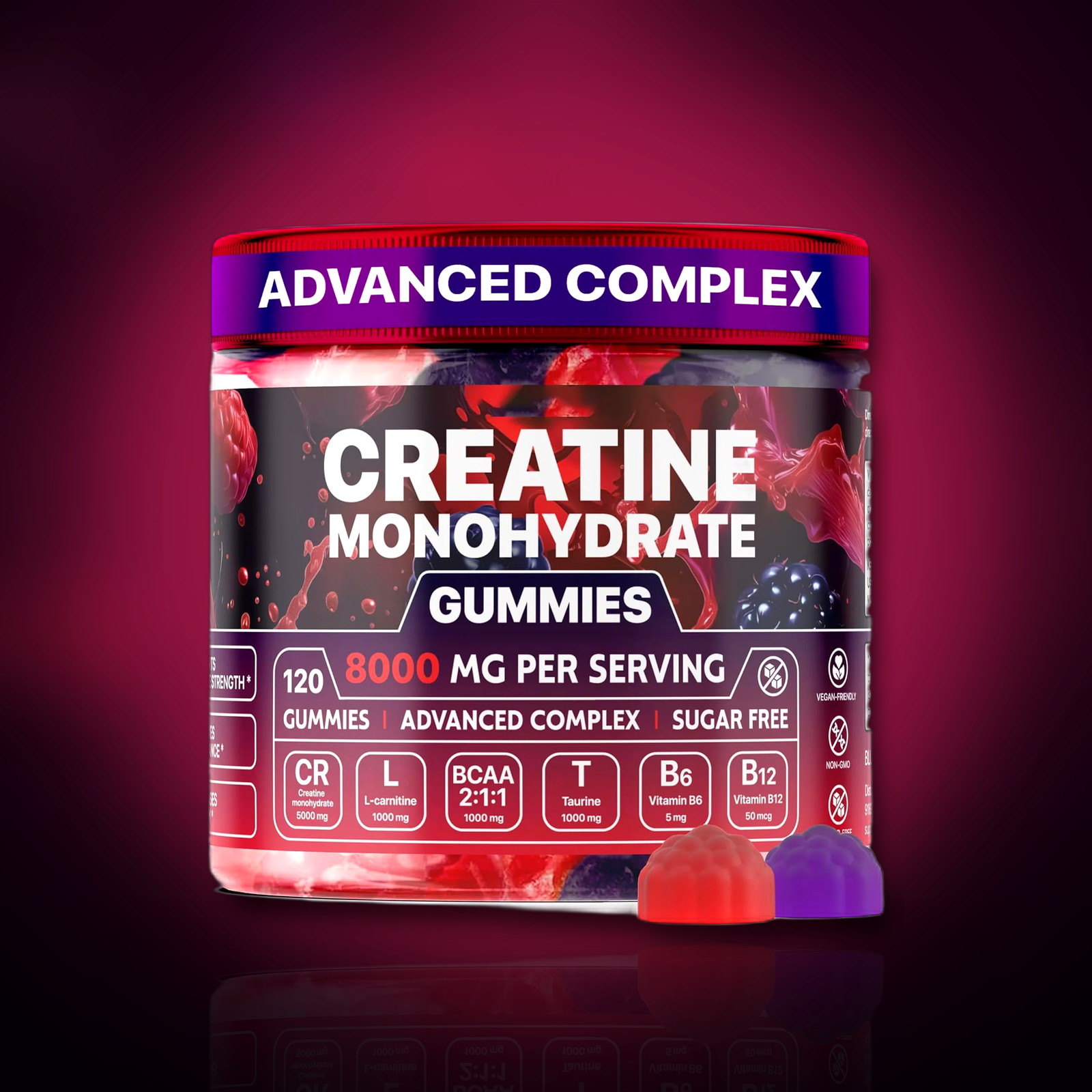 Creatine Gummies And Vitamins