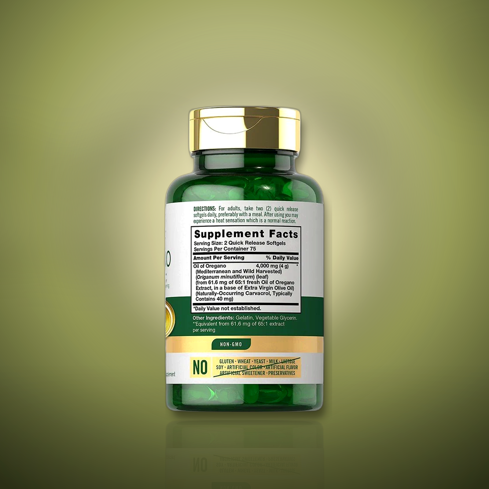 Health Care Products Oregano Oil Capsule Dietary Supplement Soft Capsules