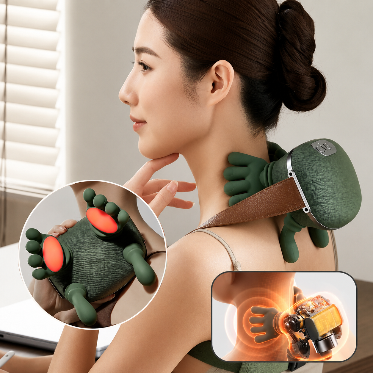 Electric Neck And Shoulder Muscle Massager