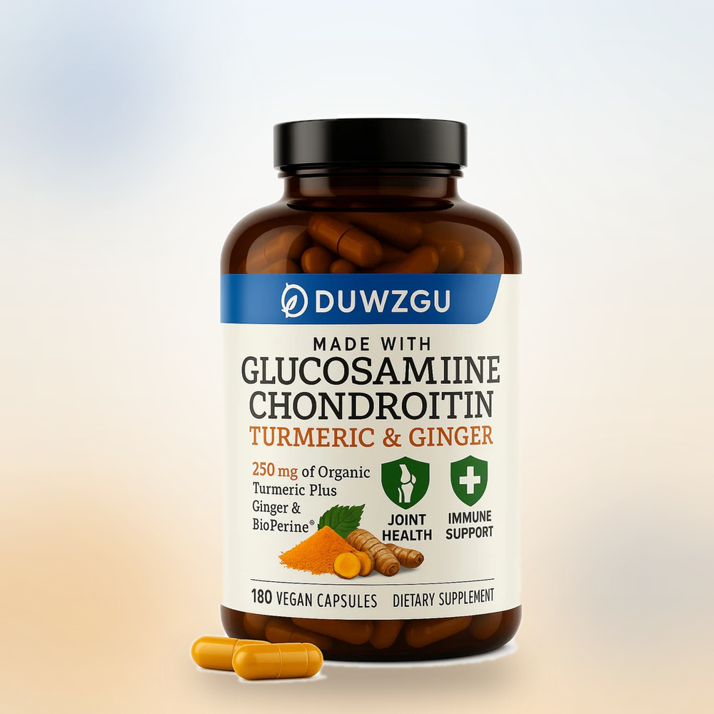 Glucosamine Chondroitin Ginger Yellow Tablets