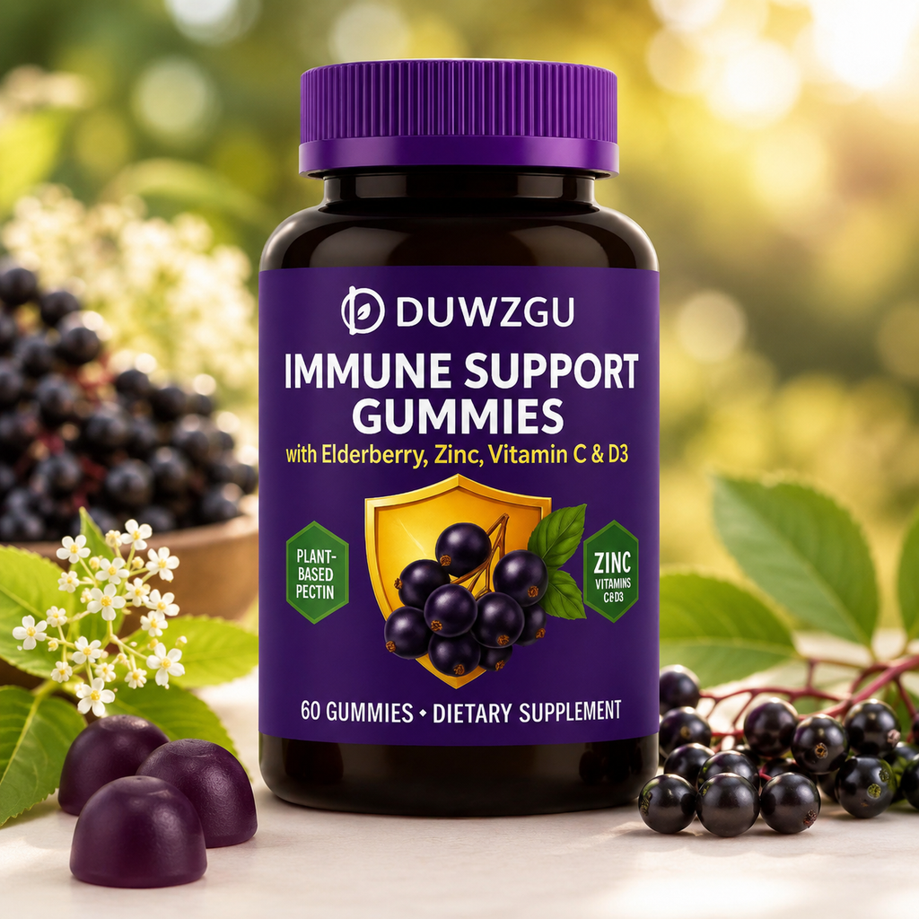 Elderberry Gummies - Sambucus Williamsii Hance Soft Candy